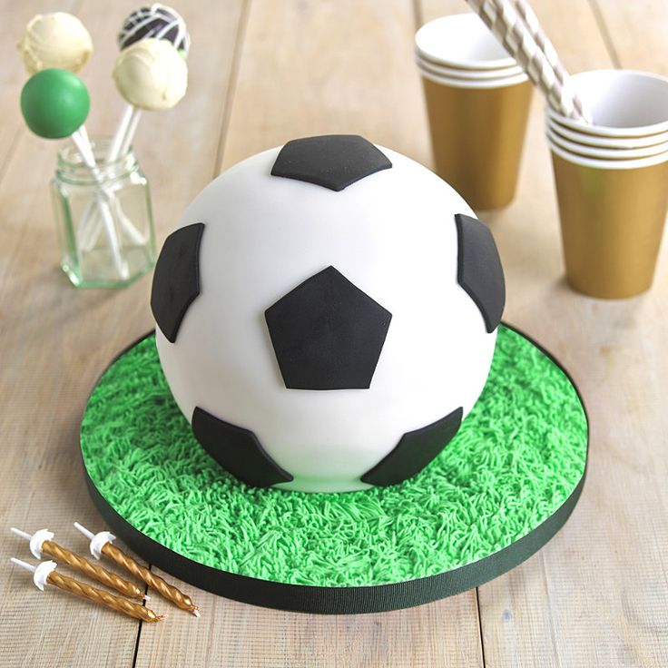How to make a Football cake/Football cake tutorial/Soccer cake/Easy Soccer  shape cake-EP 45 - YouTube